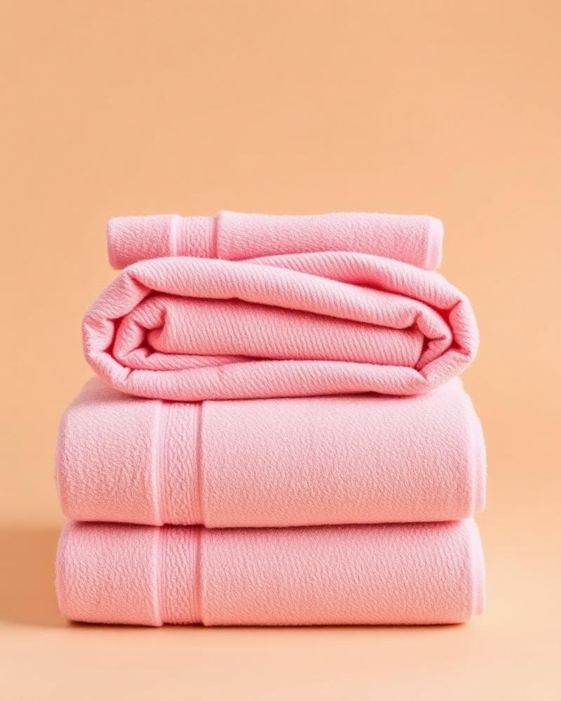 Rose Petal Towel Set