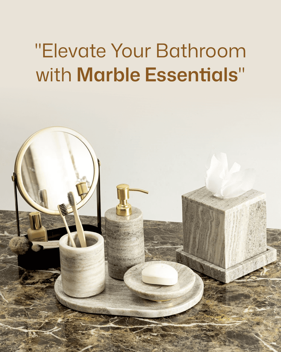 Your bathroom counter called — it wants an upgrade too. ✨