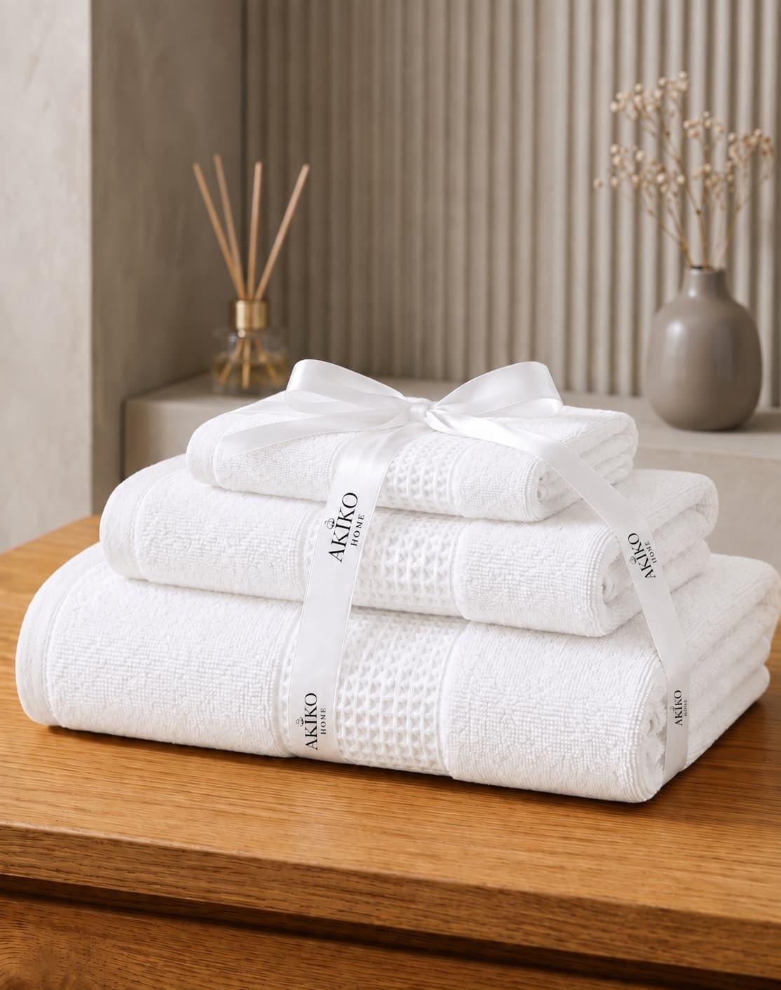 Gifting Set | Zero Twist Antimicrobial 100% Combed Cotton Towel Set