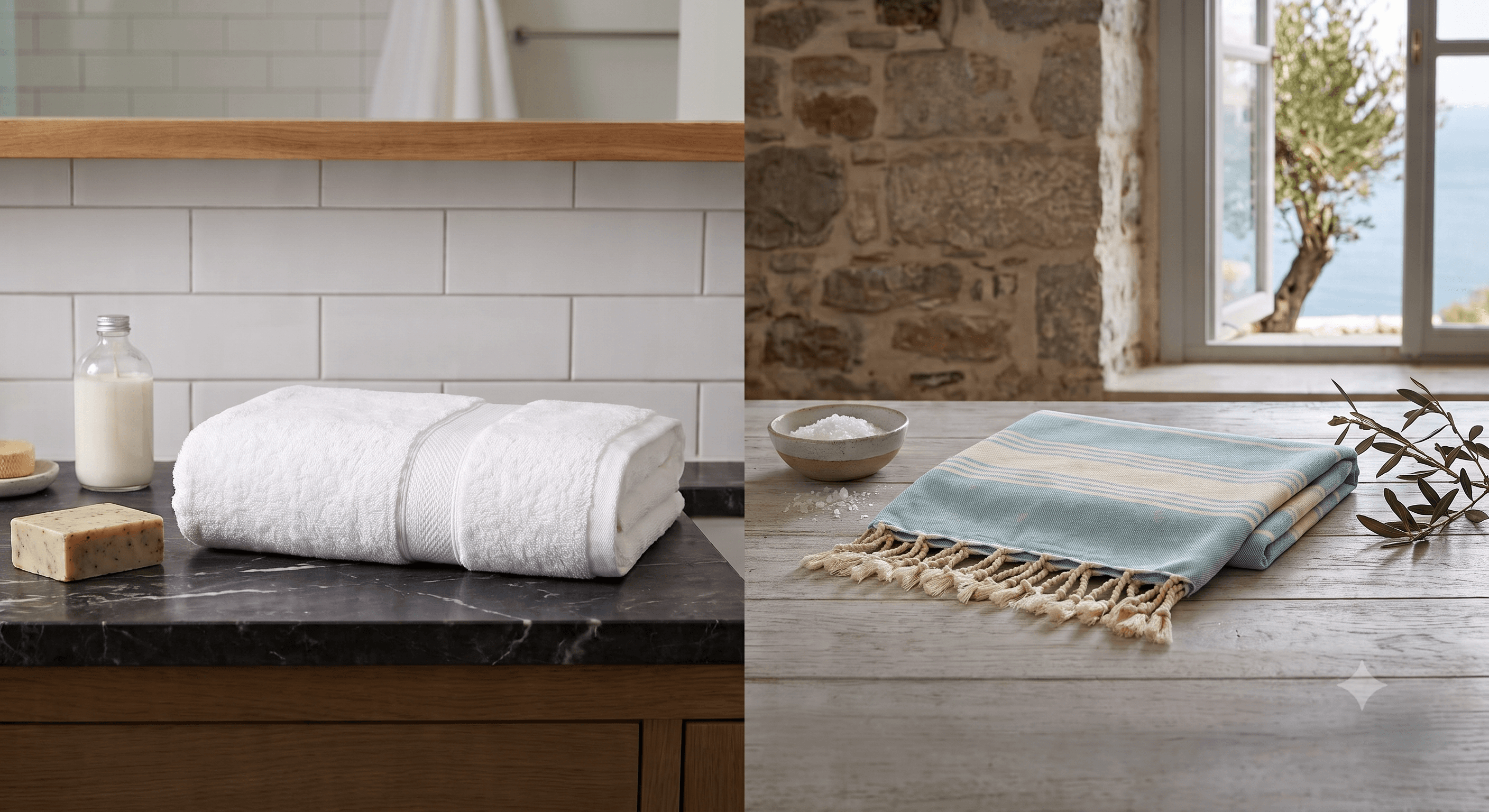 Cotton Bath Towels vs. Turkish Towels: Which is Better?